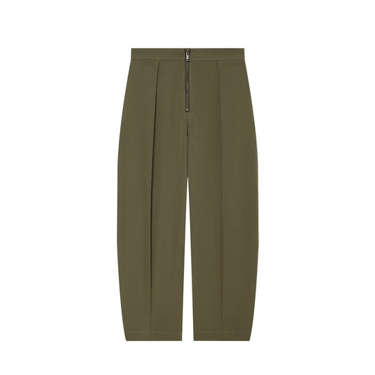 Damen Kurzgeschnittene Utility Blousonjacke mit Tunnelzugbund und aufgesetzten Eingrifftaschen Nord Taschen