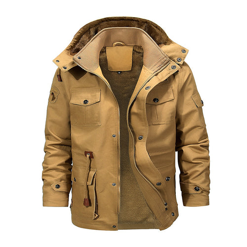 Herren Funktionale Winterjacke Nord Taschen