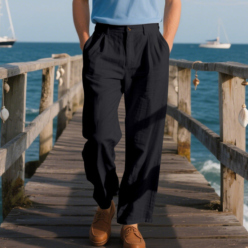 Herren Elegante und bequeme Anzughose