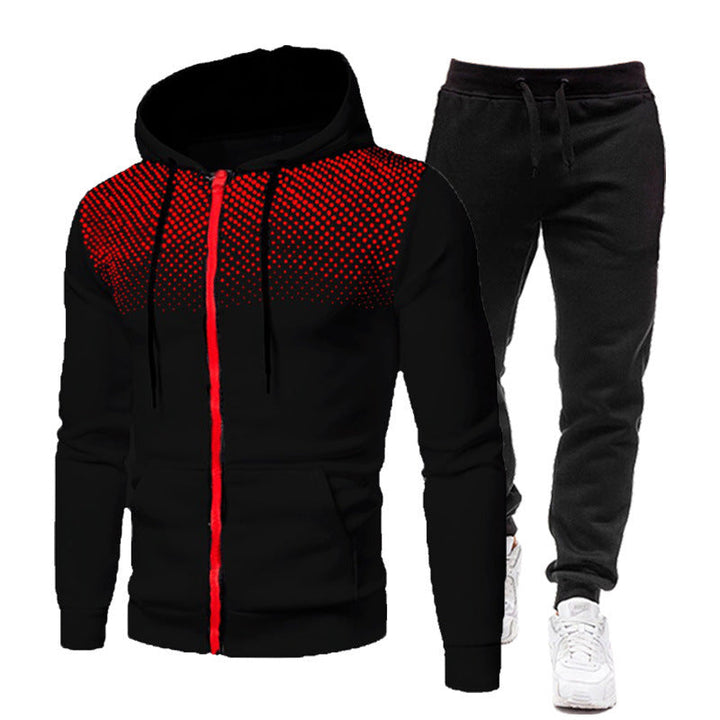 Herren Hoodie- und Jogginghose Set mit atmungsaktivem Design