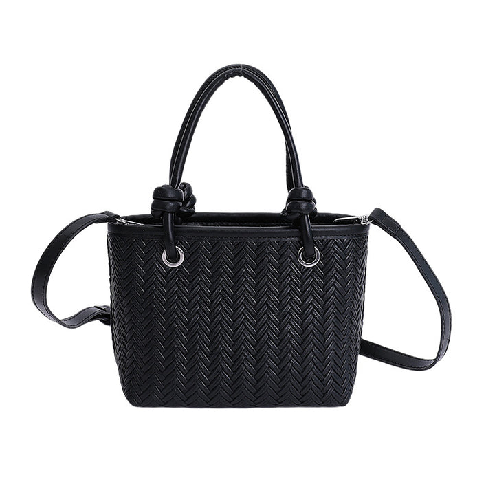 Damenhandtasche im modernen geflochtenen Design Nord Taschen