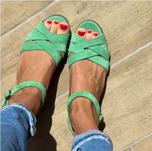 Damen modische Komfort-Sandalen mit verstellbaren Riemen Nord Taschen