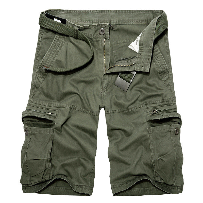 Herren Cargo-Shorts mit multifunktionalen Taschen und verstellbarem Gürtel Nord Taschen