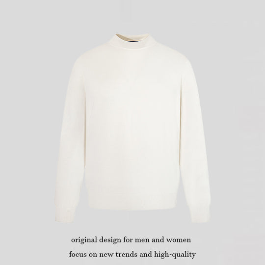 Herren Feinstrickpullover mit leichtem Stehkragen und gerippten Bündchen Nord Taschen