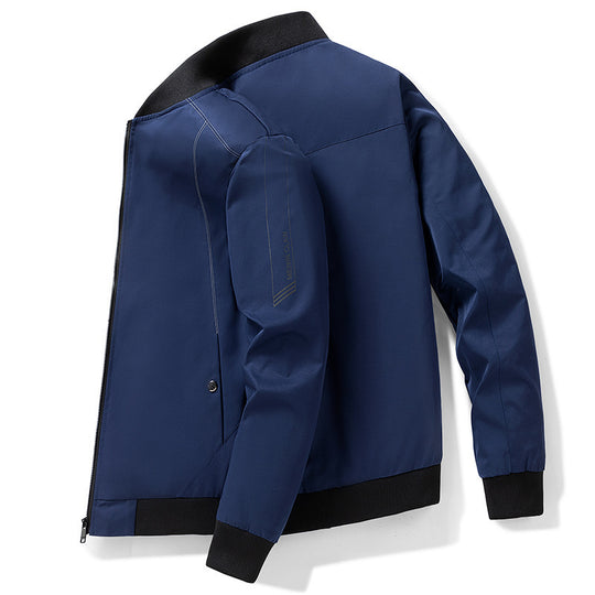 Herren Leichter winddichter Tech‑Bomber mit Rippbündchen und minimalistischen Nahtdetails Nord Taschen