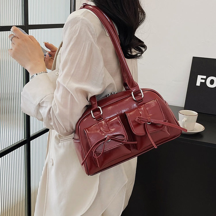 Damen Handtasche mit stilvollen Außentaschen Nord Taschen