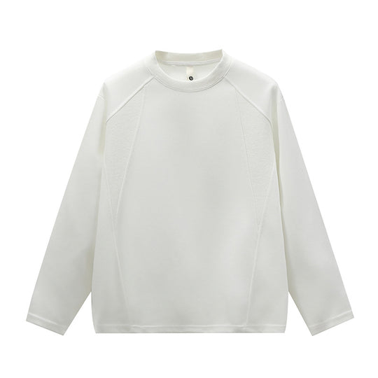 Unisex Oversize Rundhals-Sweatshirt mit Raglannähten und feiner Struktur Nord Taschen
