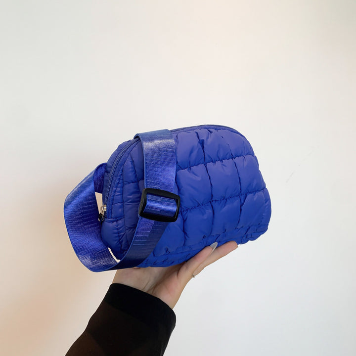 Damen praktische Umhängetasche mit gestepptem Design Nord Taschen