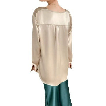 Damen Satin Robe Nord Taschen