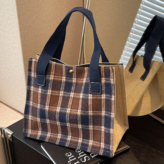 Damen tragbare Baumwoll Shopper-Tasche Nord Taschen