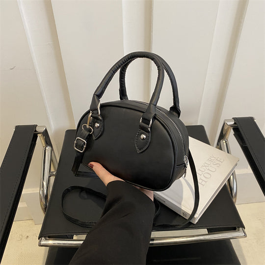 Damen elegante Umhängetasche aus hochwertigem Kunstleder mit abnehmbarem Schulterriemen Nord Taschen