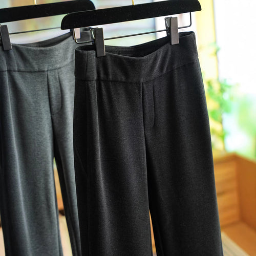 Damen Weit geschnittene Jersey-Hosen Nord Taschen