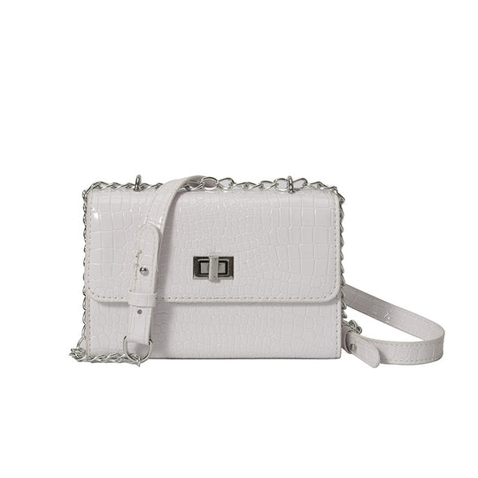 Damen Umhängetasche mit elegantem Krokodil-Design Nord Taschen