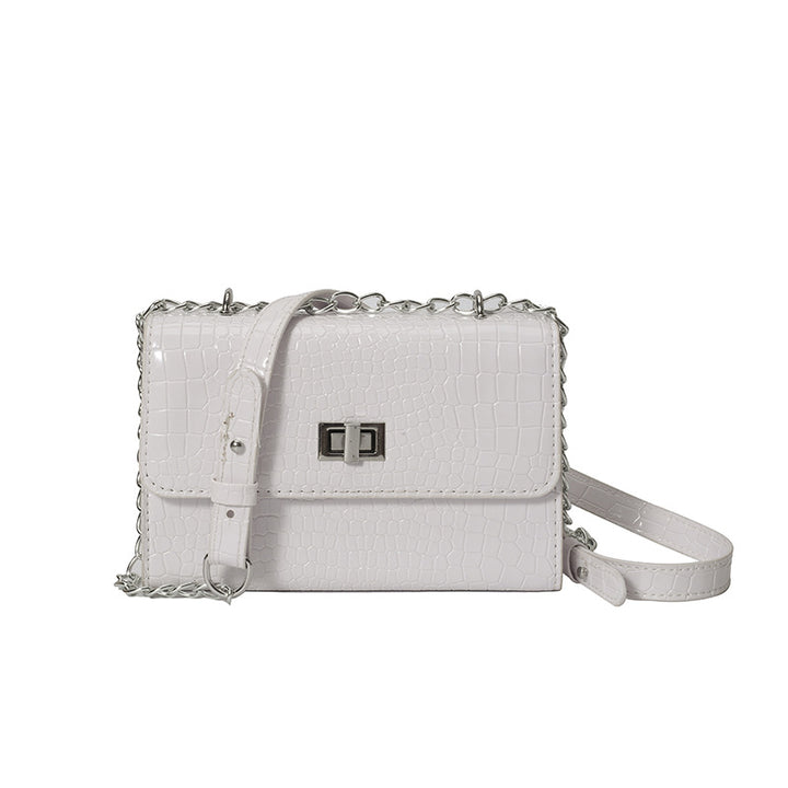 Damen Umhängetasche mit elegantem Krokodil-Design Nord Taschen