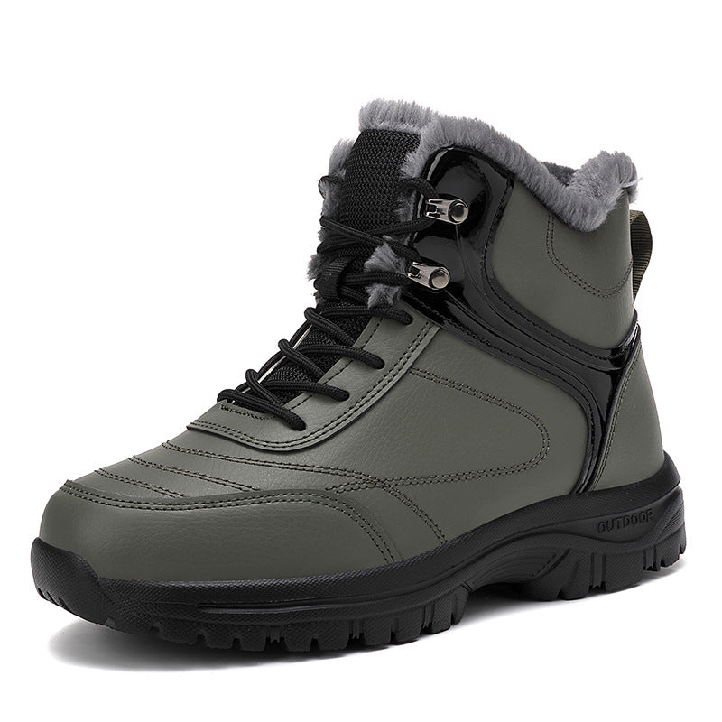Damen Gefütterte Winter-Trekking‑Stiefelette mit Kunstfellfutter und griffiger Profilsohle Nord Taschen
