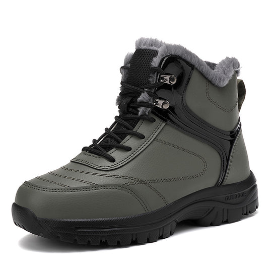 Damen Gefütterte Winter-Trekking‑Stiefelette mit Kunstfellfutter und griffiger Profilsohle Nord Taschen