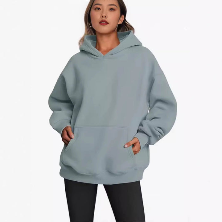 Damen bequemer Kapuzenpullover
