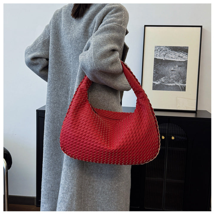 Damen Woven Hobo-Tasche aus strapazierfähigem Material Nord Taschen