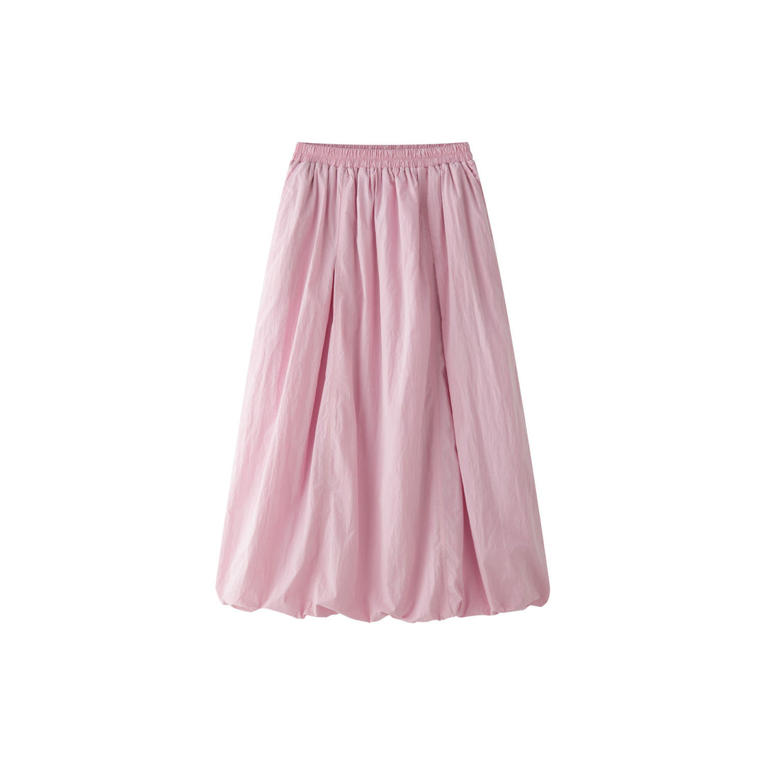 Damen Maxi‑Rock mit hohem Bund, voluminöser Silhouette und Bubble‑Saum Nord Taschen