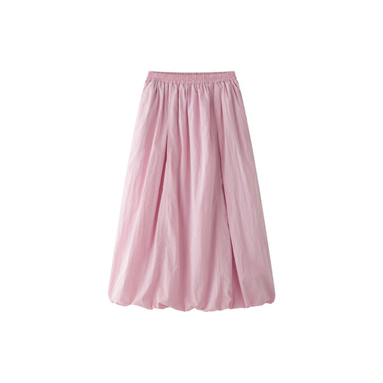 Damen Maxi‑Rock mit hohem Bund, voluminöser Silhouette und Bubble‑Saum Nord Taschen