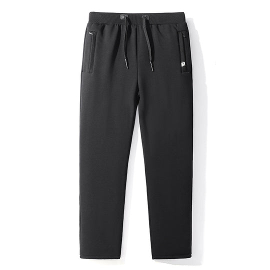 Herren Minimalistische Tech-Jogginghose mit Slim-Fit, Elastikbund und verdeckten Reißverschlusstaschen Nord Taschen