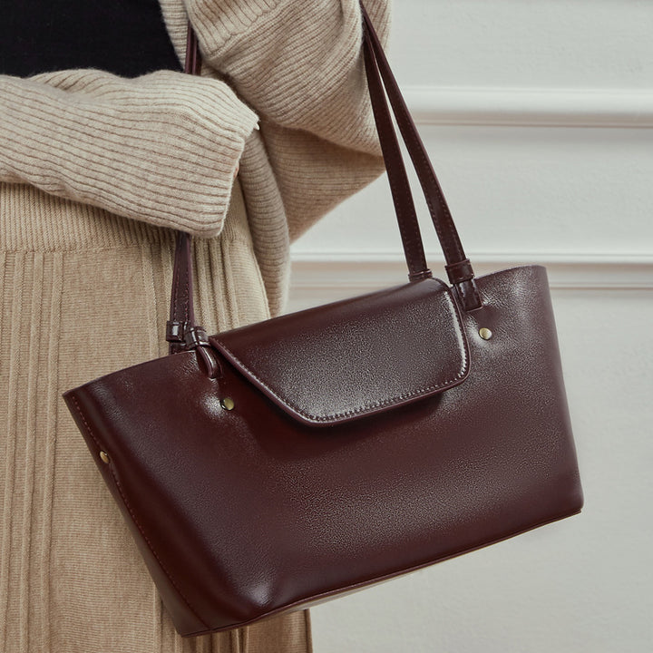 Damen Designer-Handtasche mit vielseitigem Innenlayout Nord Taschen