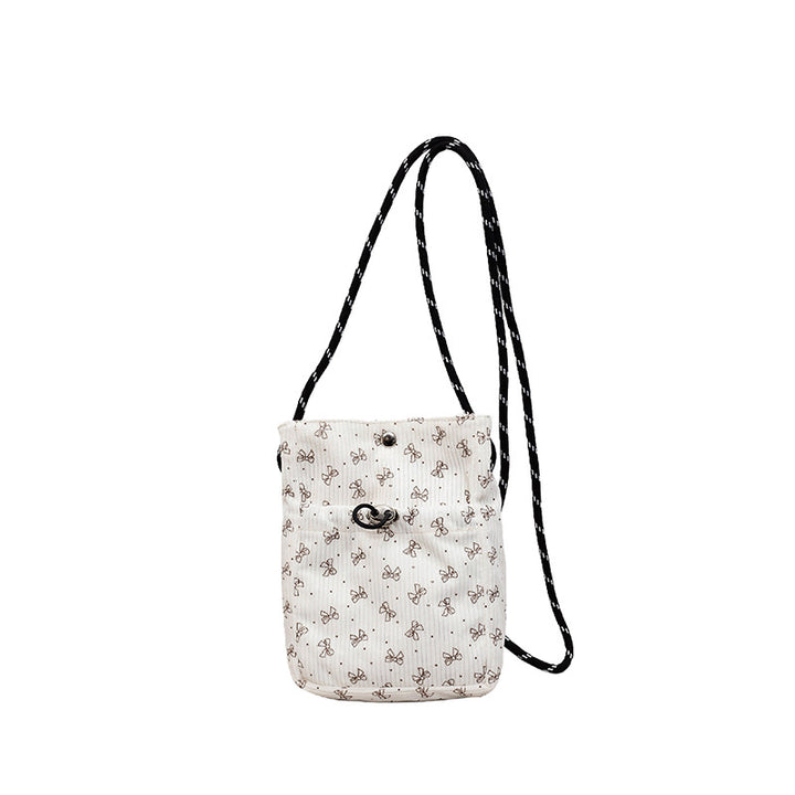 Damen Mini-Umhängetasche mit floralem Design Nord Taschen