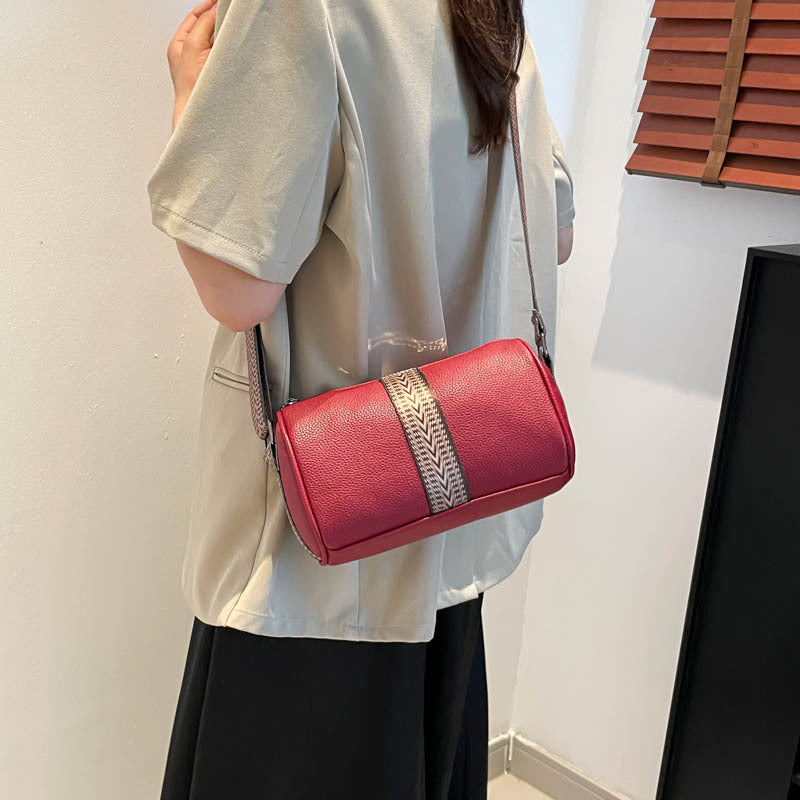 Damen Umhängetasche mit elegantem, geflochtenem Schultergurt Nord Taschen