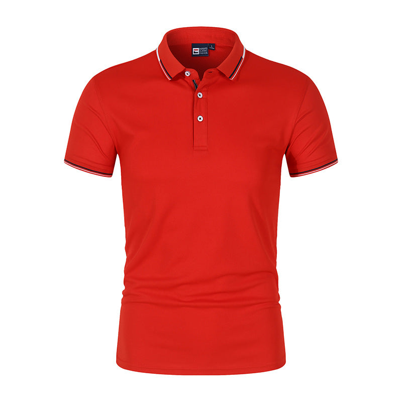 Einfarbiges Poloshirt