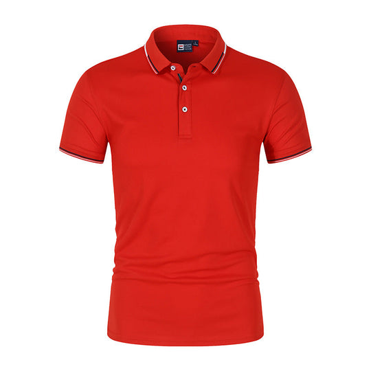 Einfarbiges Poloshirt