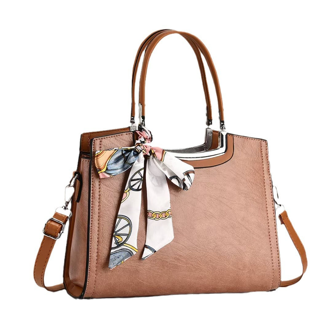 Damen Designer-Handtasche mit eleganter Zierde und abnehmbarem Schultergurt Nord Taschen