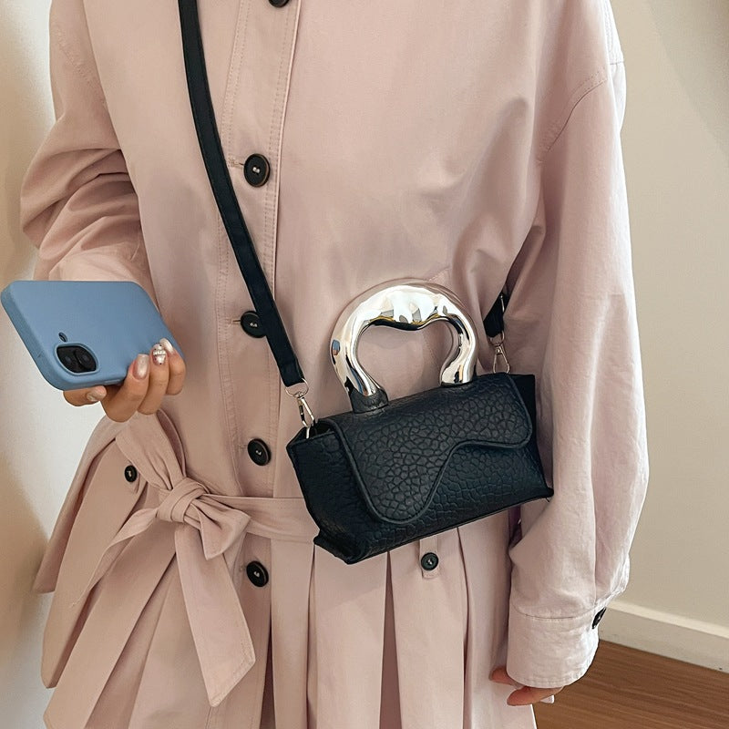 Damenhandtasche mit modernem Griff Nord Taschen