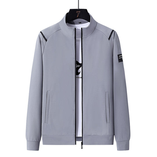 Herren Sportlicher Trainingsanzug-Set mit Reißverschlussjacke, Rundhalsausschnitt-Sweatshirt und Slim-Fit Jogginghose Nord Taschen