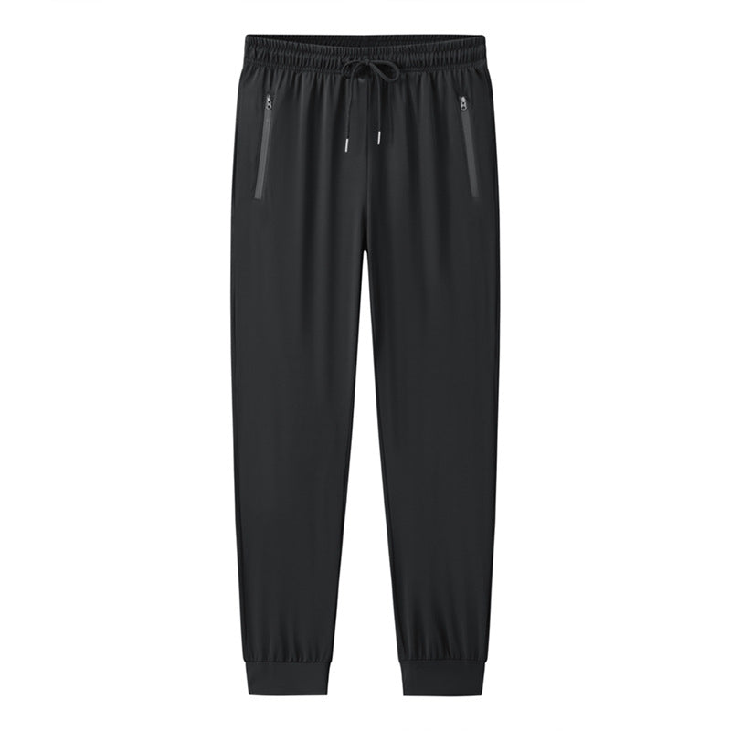 Herren Sportliche Jogginghose mit elastischem Bund und praktischen Reißverschluss-Taschen Nord Taschen