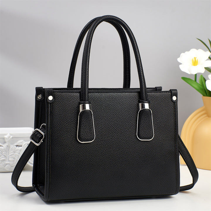 Damen handliche Handtasche mit strukturiertem Außenmaterial Nord Taschen