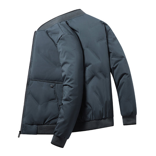 Herren Gepolsterte Thermo‑Bomberjacke mit winddichter Außenlage und warmem Futter Nord Taschen