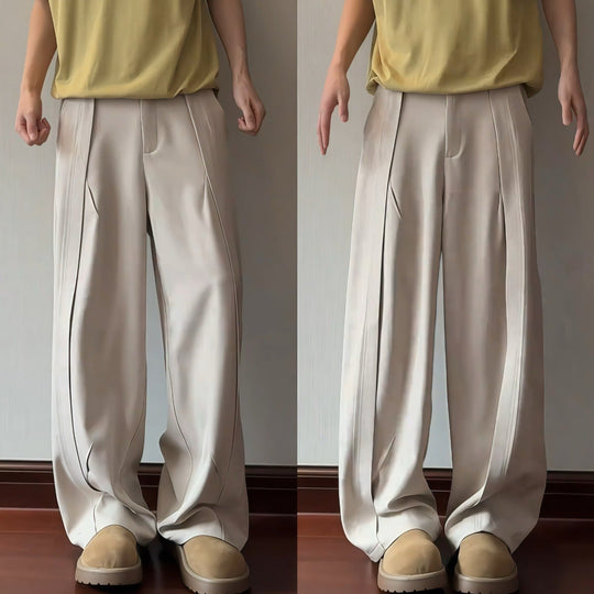 Herren Bundfaltenhose Weit - Vittorelli