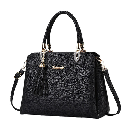 Damen hochwertige Handtasche im ansprechenden strukturierenden Design Nord Taschen