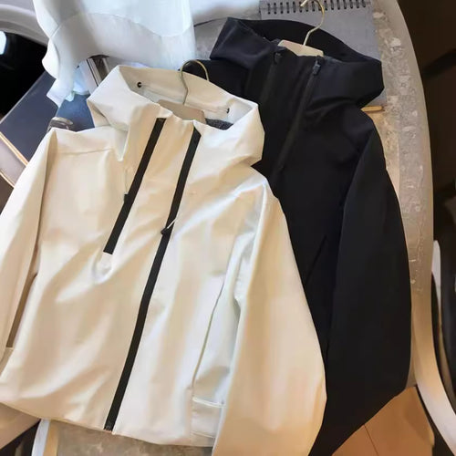 Damen winddichte Übergangsjacke Nord Taschen
