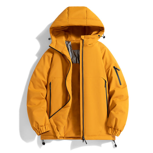 Unisex Warmer wasserabweisender Steppparka mit technischer Kapuze Nord Taschen