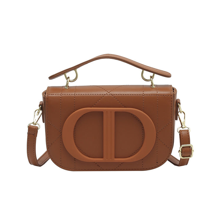 Damen Umhängetasche aus strukturiertem Kunstleder mit stilvollem Logo Nord Taschen