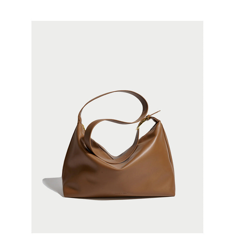 Damen Hobo-Tasche aus hochwertigem Kunstleder mit stilvollem, geschwungenem Design Nord Taschen