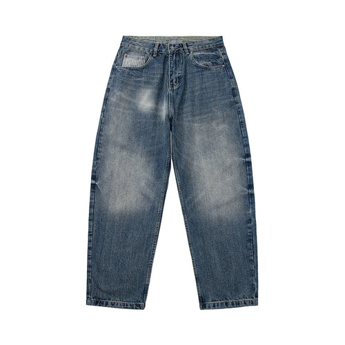 Damen Weite High‑Waist Jeans im Baggy‑Cut Nord Taschen