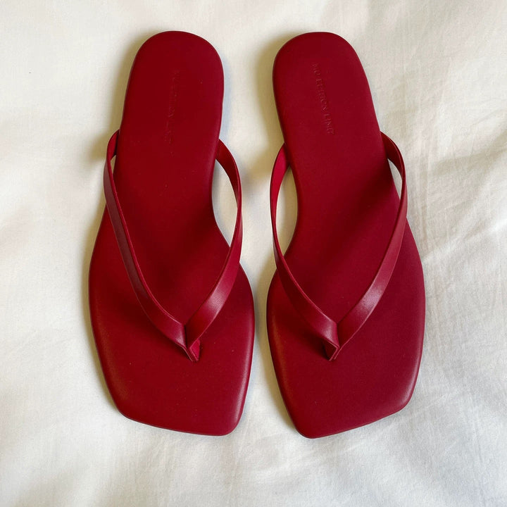 Damen Zehentrenner-Sandalen mit elegantem Riemendesign und ergonomischem Fußbett