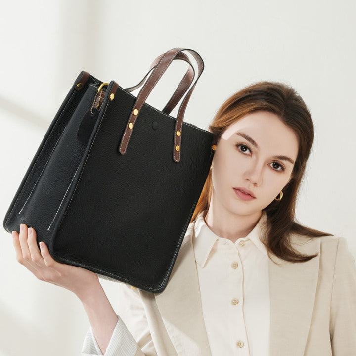 Damen modische Tragetasche mit abnehmbaren Schulterriemen Nord Taschen
