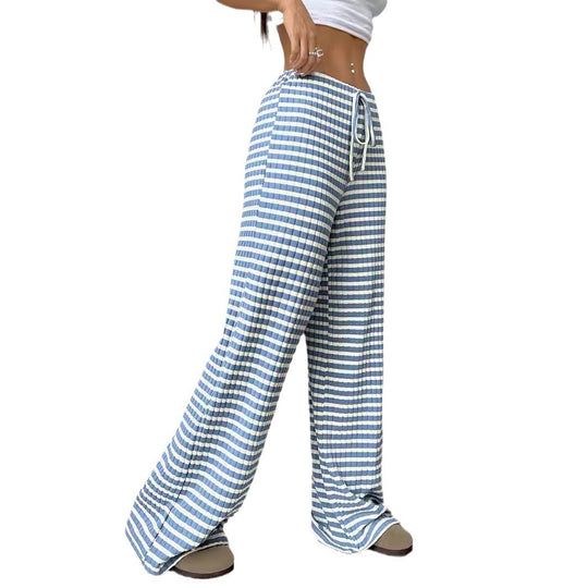 Damen Bequeme Weite Freizeit-Hose Nord Taschen