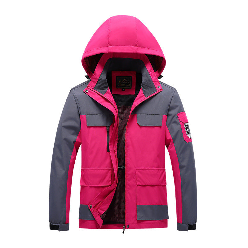 Herren Funktionsjacke mit praktischer Kapuze Nord Taschen 1787797310