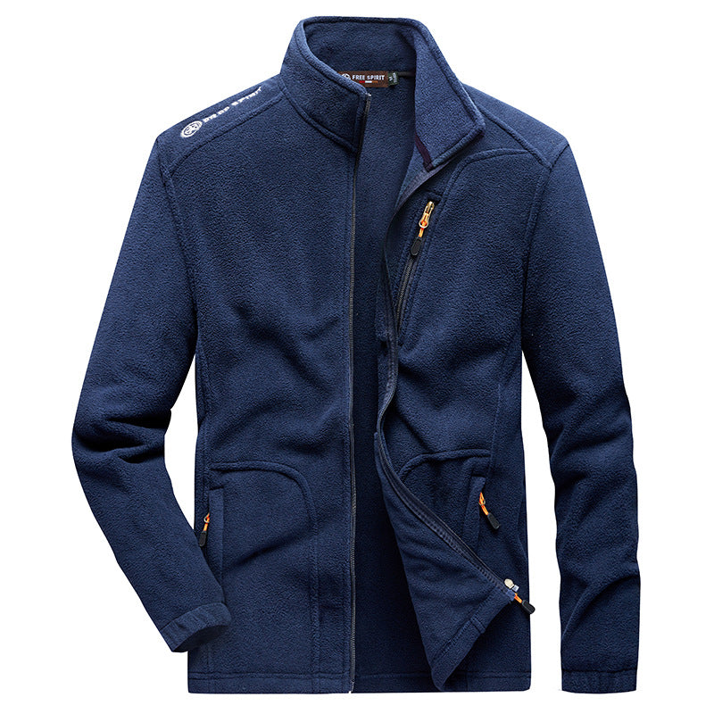 Herren Fleecejacke mit praktischem Taschen Nord Taschen