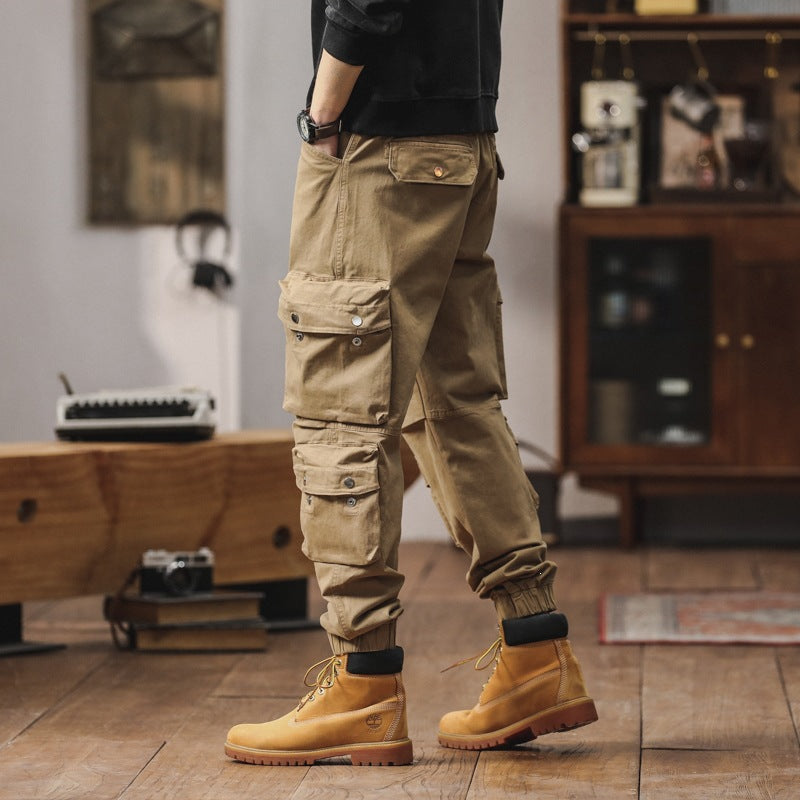 Herren Cargohose mit multifunktionalen Pattentaschen und elastischem Saum Nord Taschen