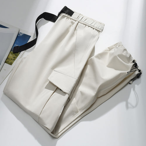 Herren Cargo-Jogginghose mit elastischem Bund, Kordelzug, verstellbarem Beinabschluss und aufgesetzten Taschen Nord Taschen